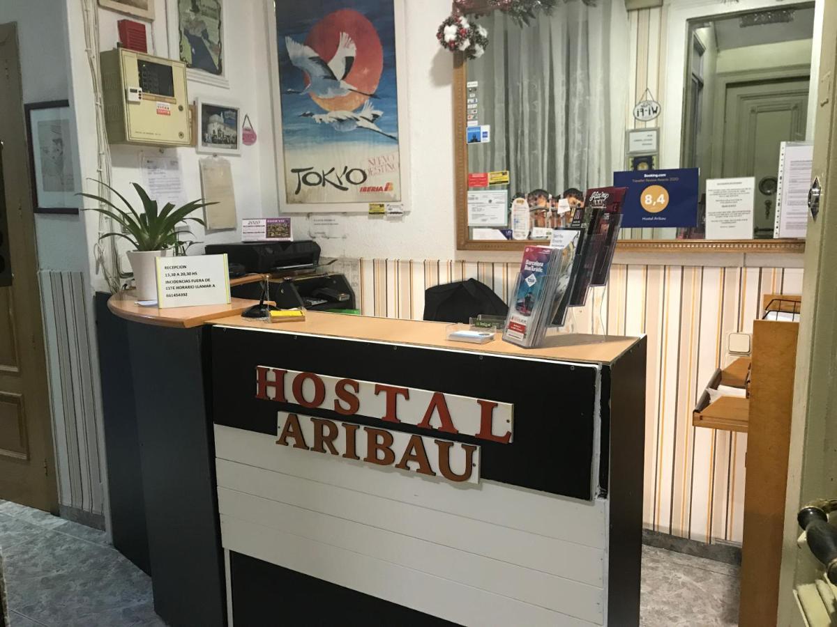 Hostal Aribau Barselona Dış mekan fotoğraf